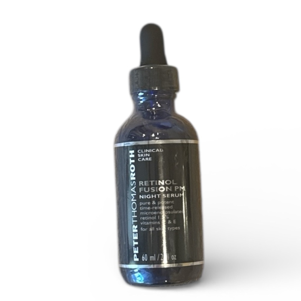 Peter Thomas Roth Retinol Fusion PM Night Serum 2 oz – New Sealed – Super Size